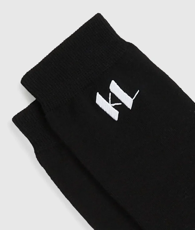 Monogram-sokker – 3-pak
