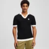 MONOGRAM STRIKKET POLO