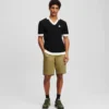 MONOGRAM STRIKKET POLO
