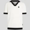 MONOGRAM STRIKKET POLO