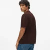 Monogram strikket poloshirt