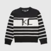Monogram-sweater til drenge