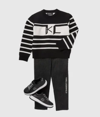 Monogram-sweater til drenge