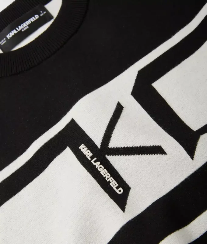 Monogram-sweater til drenge
