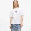 Monogram-T-shirt i regular fit