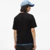Monogram-T-shirt i regular fit