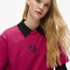 Monogram-T-shirt i regular fit