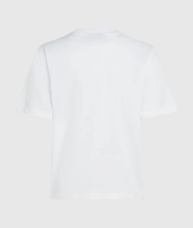 Monogram-T-shirt i regular fit