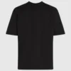 Monogram-T-shirt i regular fit