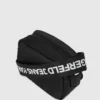 Nylon crossbody-taske med logo