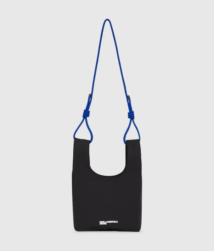 Nylon-tote bag med snor
