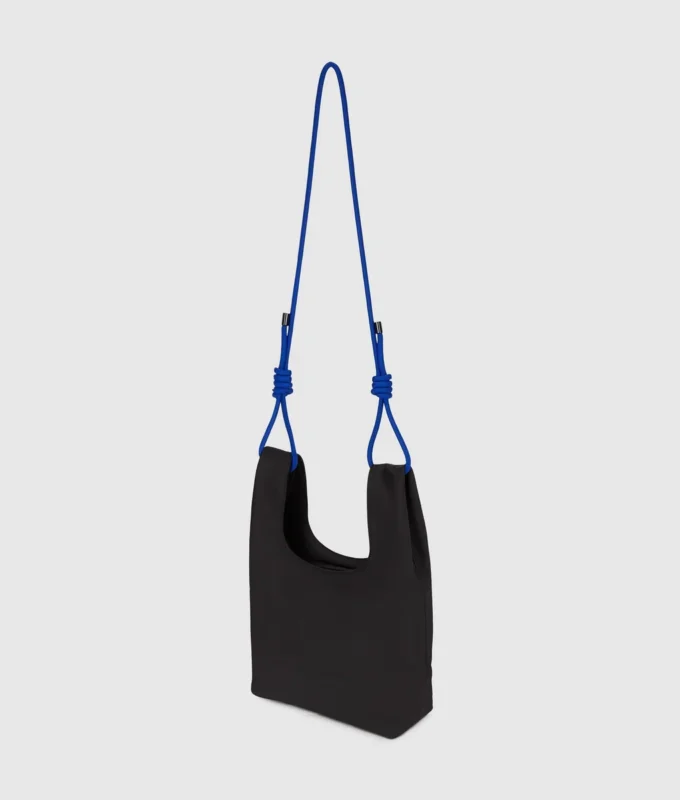 Nylon-tote bag med snor