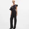 One-shoulder jumpsuit
