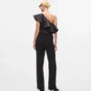 One-shoulder jumpsuit