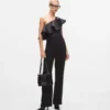 One-shoulder jumpsuit