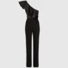 One-shoulder jumpsuit