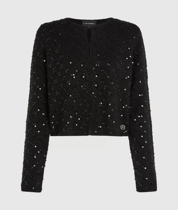 Pailletcardigan