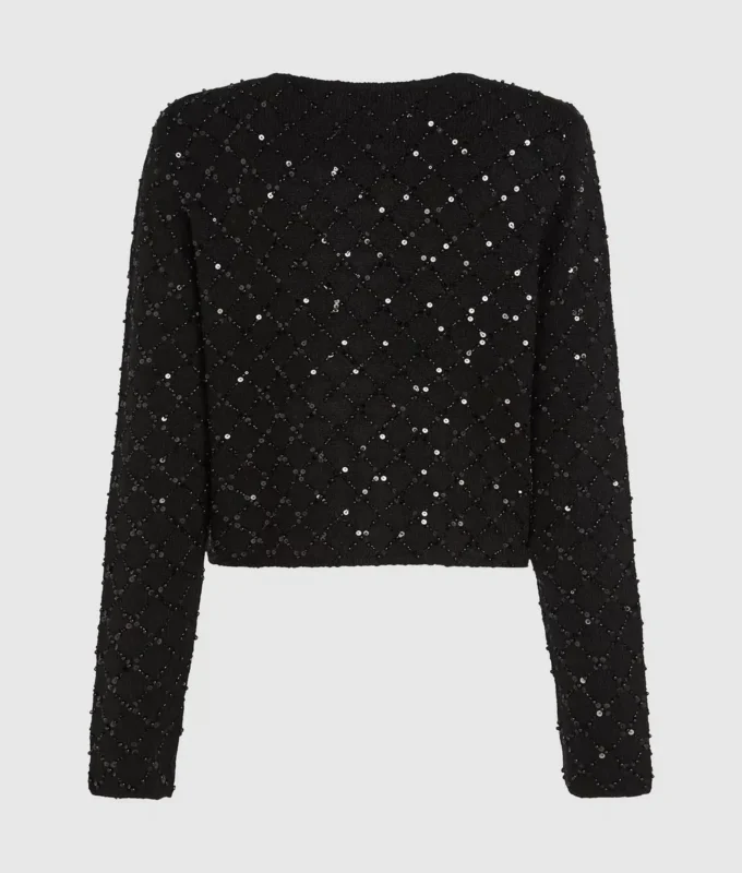 Pailletcardigan