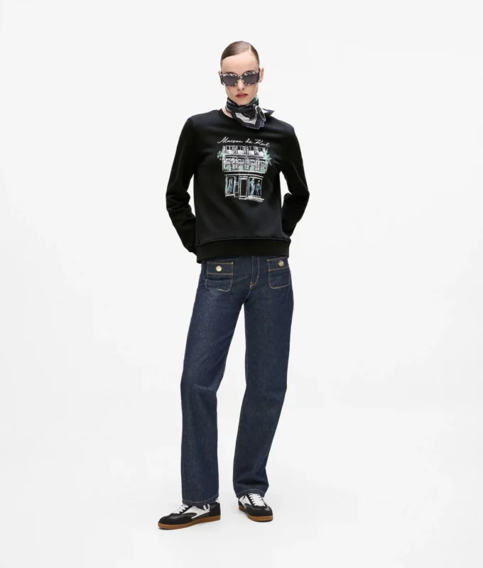 Paris-skitse-sweatshirt