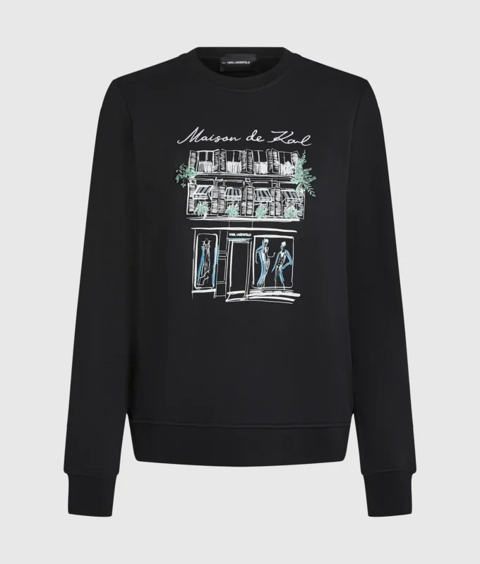 Paris-skitse-sweatshirt