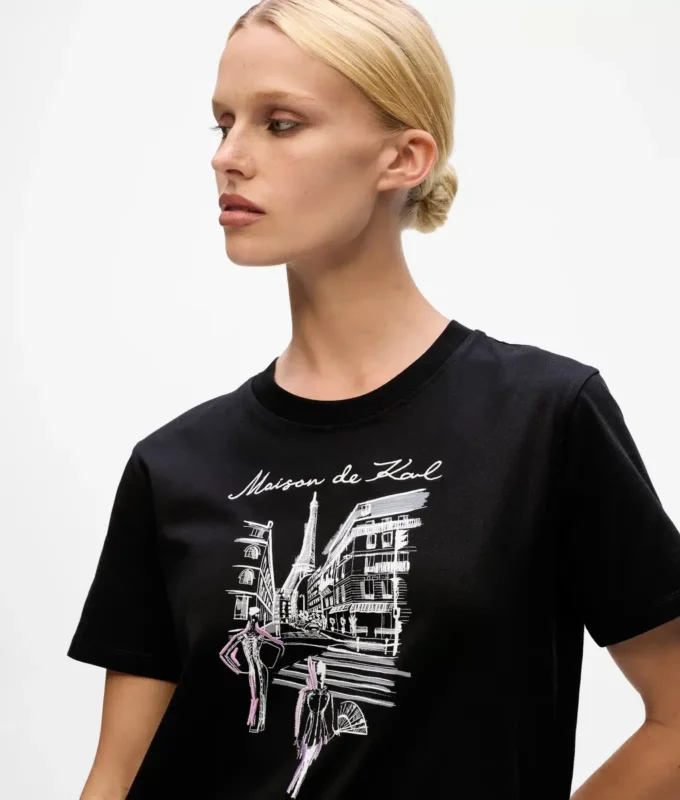 Paris-skitse-T-shirt