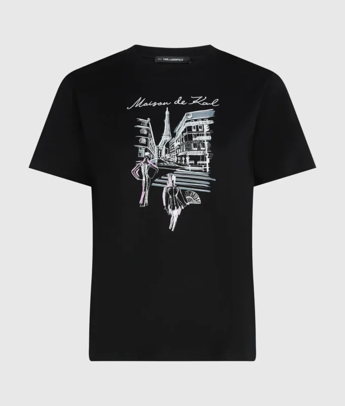 Paris-skitse-T-shirt