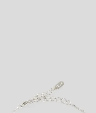 PAVÉ HEART CHARM HALSKÆDE