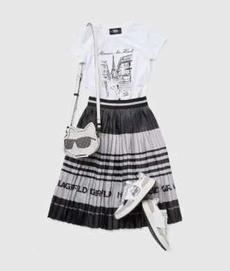Pige-T-shirt fra Maison de Karl