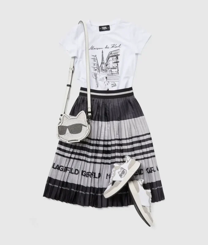 Pige-T-shirt fra Maison de Karl