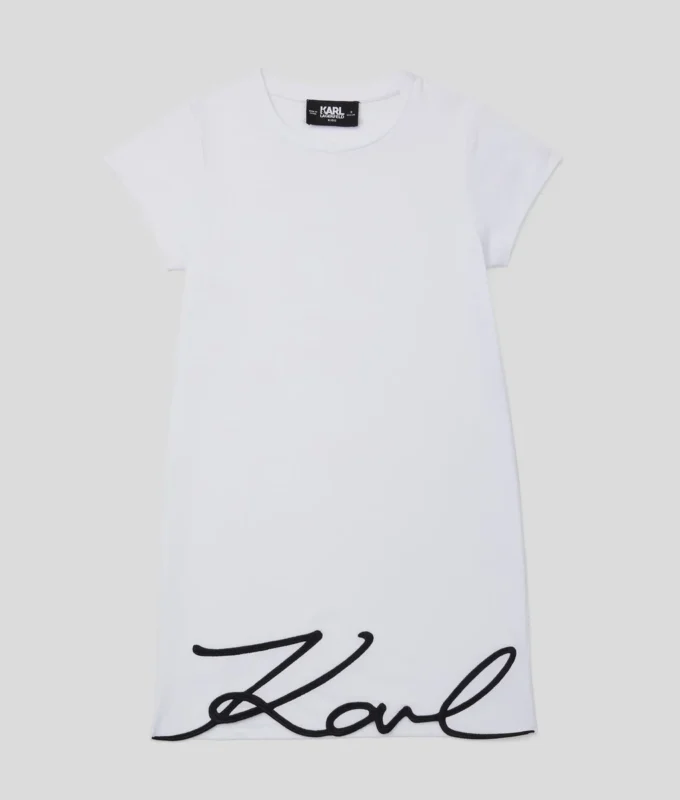 PIGER SIGNATUR T-SHIRT-KJOLE
