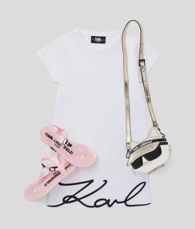 PIGER SIGNATUR T-SHIRT-KJOLE