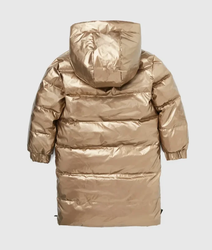 Piger vendbar pufferjakke