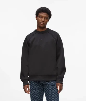 Piqué-sweatshirt
