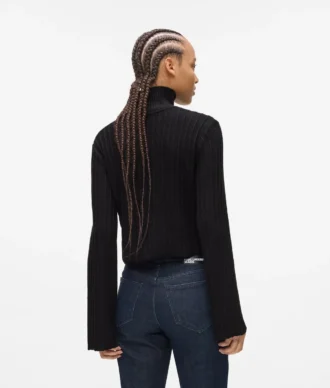 Plisseret sweater