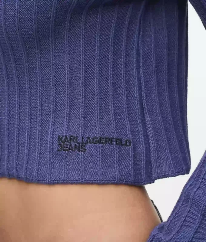 Plisseret sweater