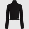 Plisseret sweater