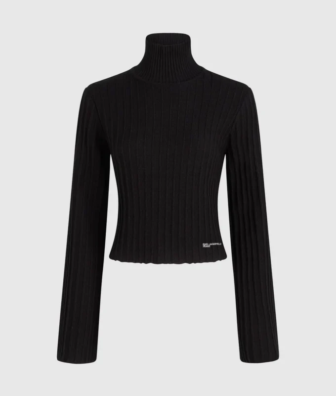 Plisseret sweater