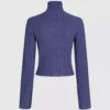 Plisseret sweater
