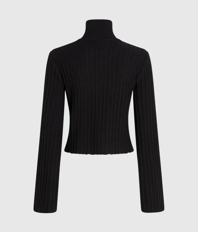 Plisseret sweater