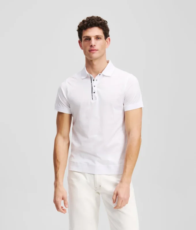 POLO-SHIRT MED TRYKKNAPPER