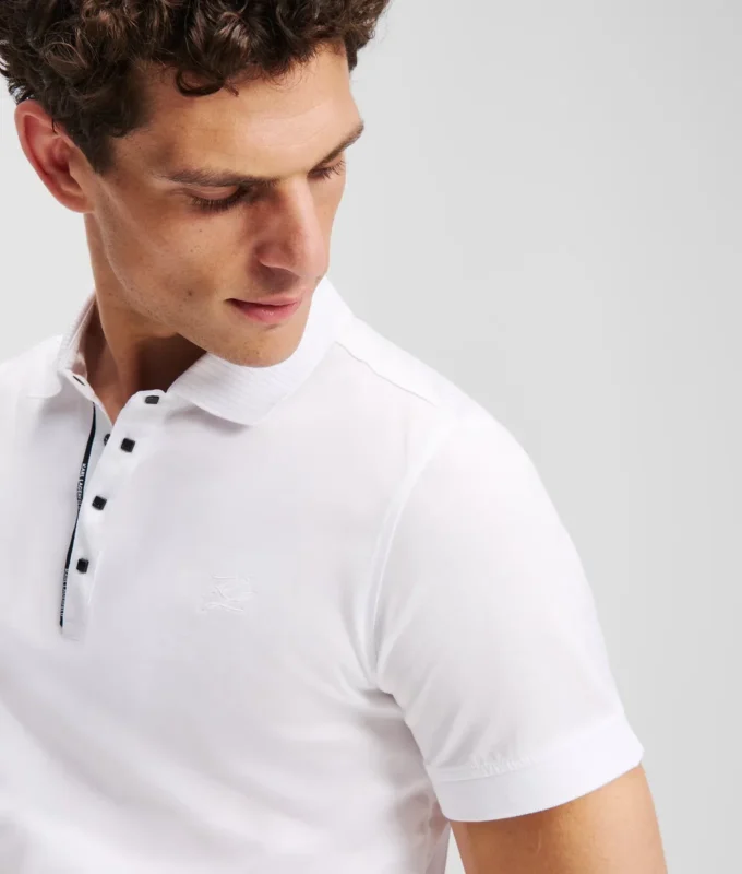 POLO-SHIRT MED TRYKKNAPPER