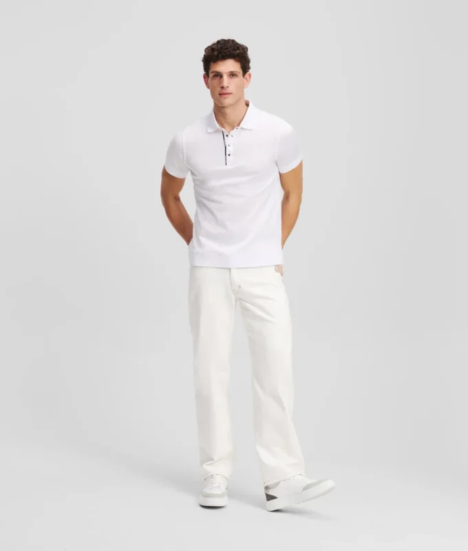 POLO-SHIRT MED TRYKKNAPPER