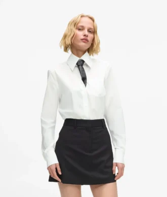Poplinbluse