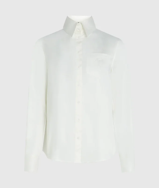 Poplinbluse