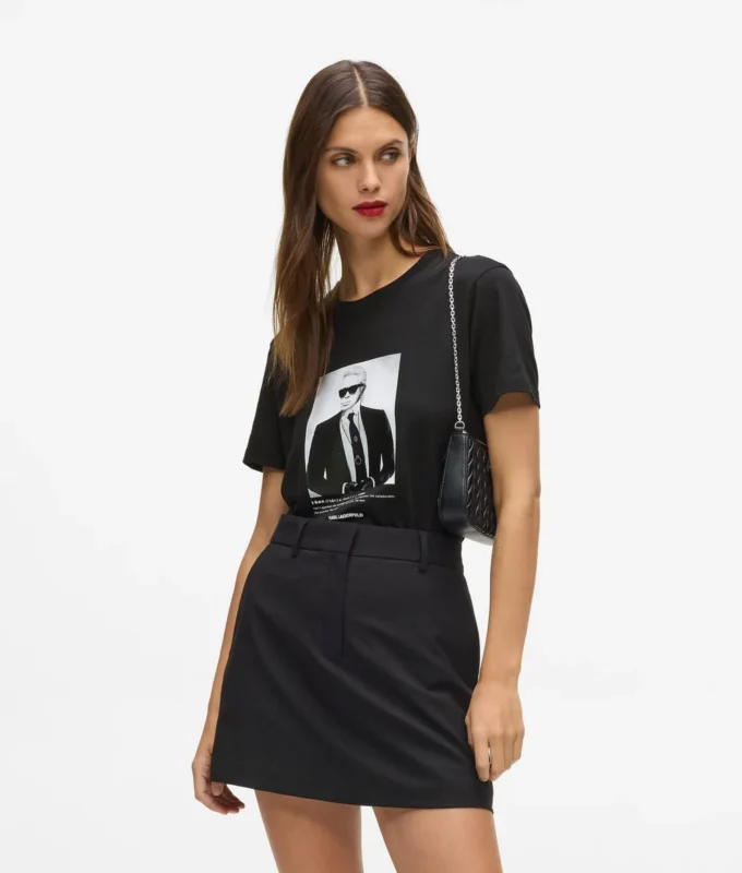 Portræt-T-shirt