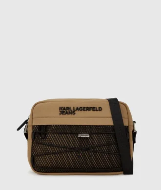 Praktisk crossbody-taske med snøre