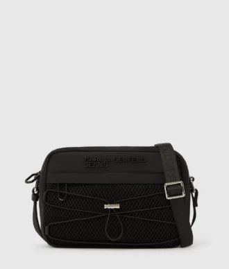Praktisk crossbody-taske med snøre