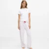 Pyjamasæt med hjerteprint
