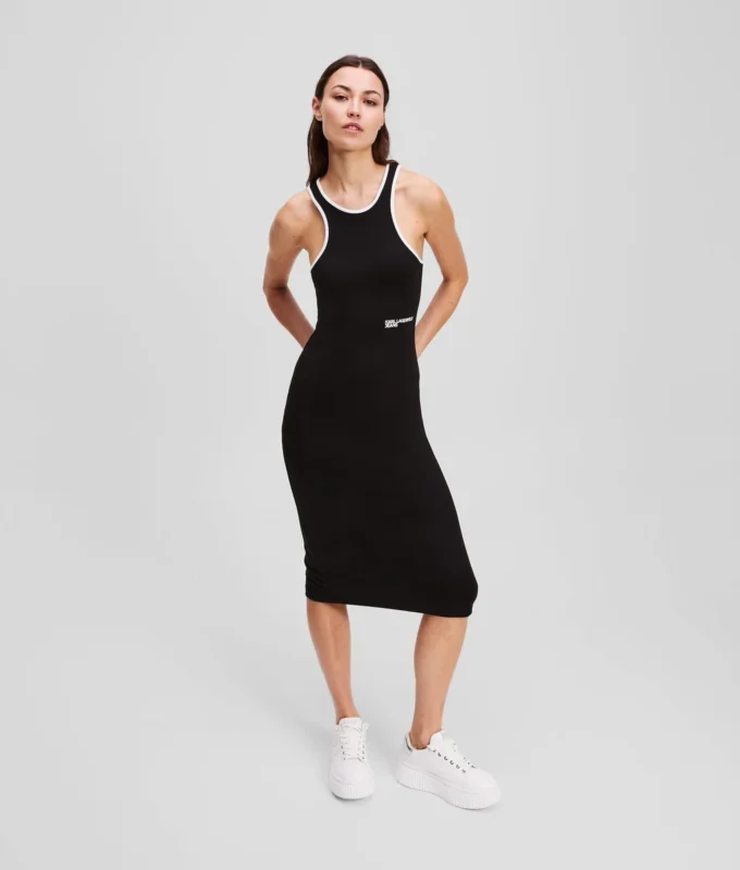 RACER-NECK KJOLE