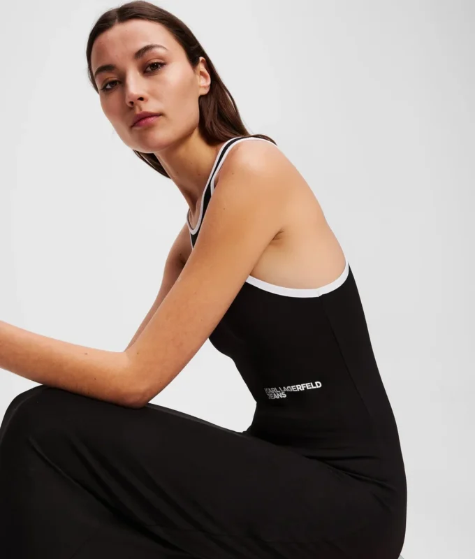 RACER-NECK KJOLE